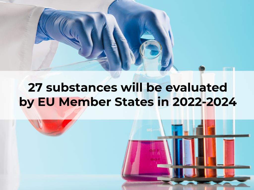 Compliance Alert EU Member States to evaluate 27 substances in 2022