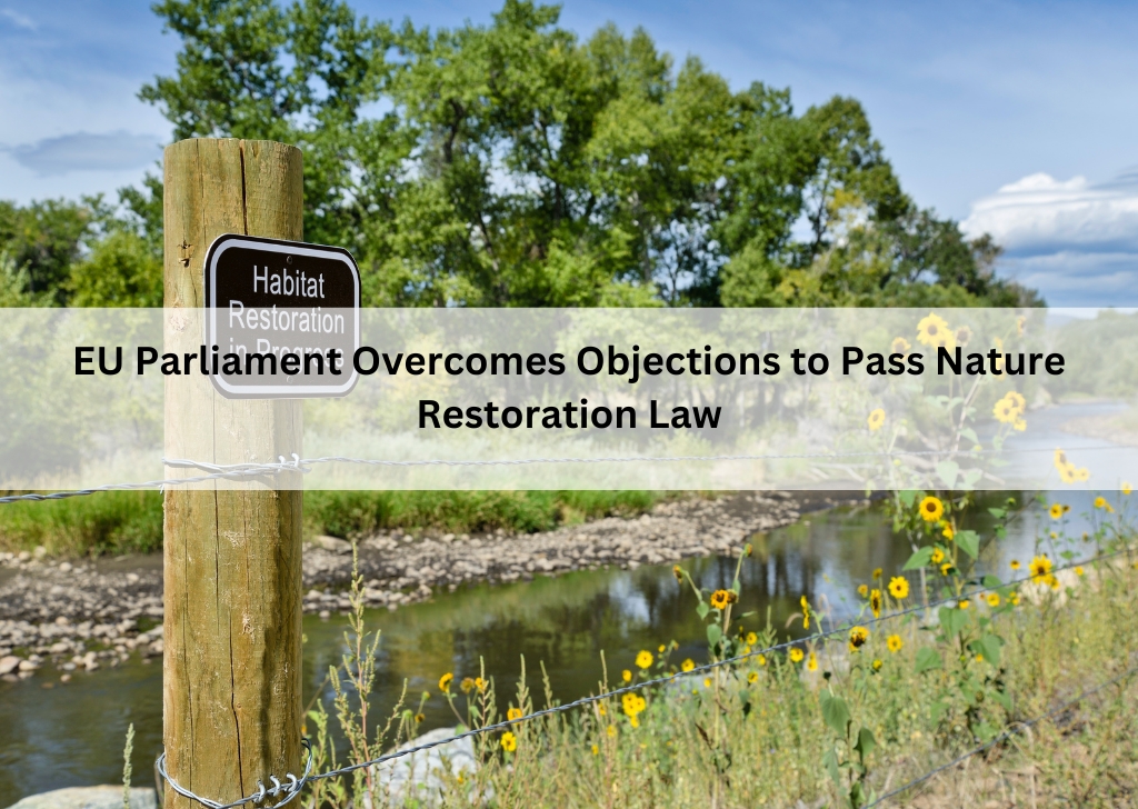 EU Parliament Overcomes Objections to Pass Nature Restoration Law