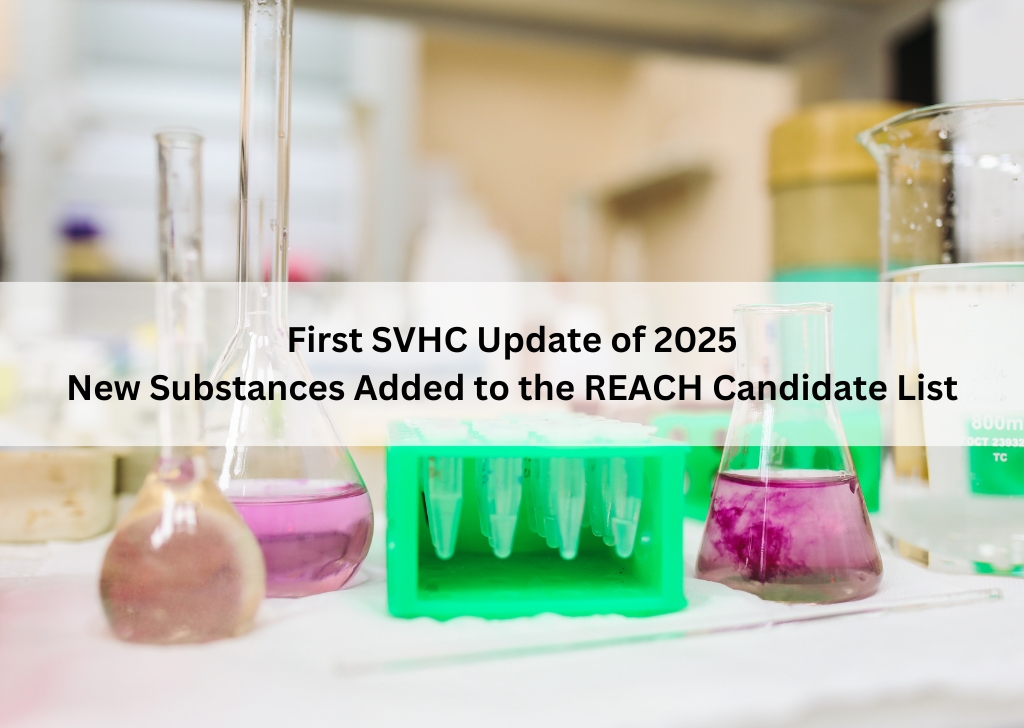 First SVHC Update of 2025: New Substances Added to the REACH Candidate List